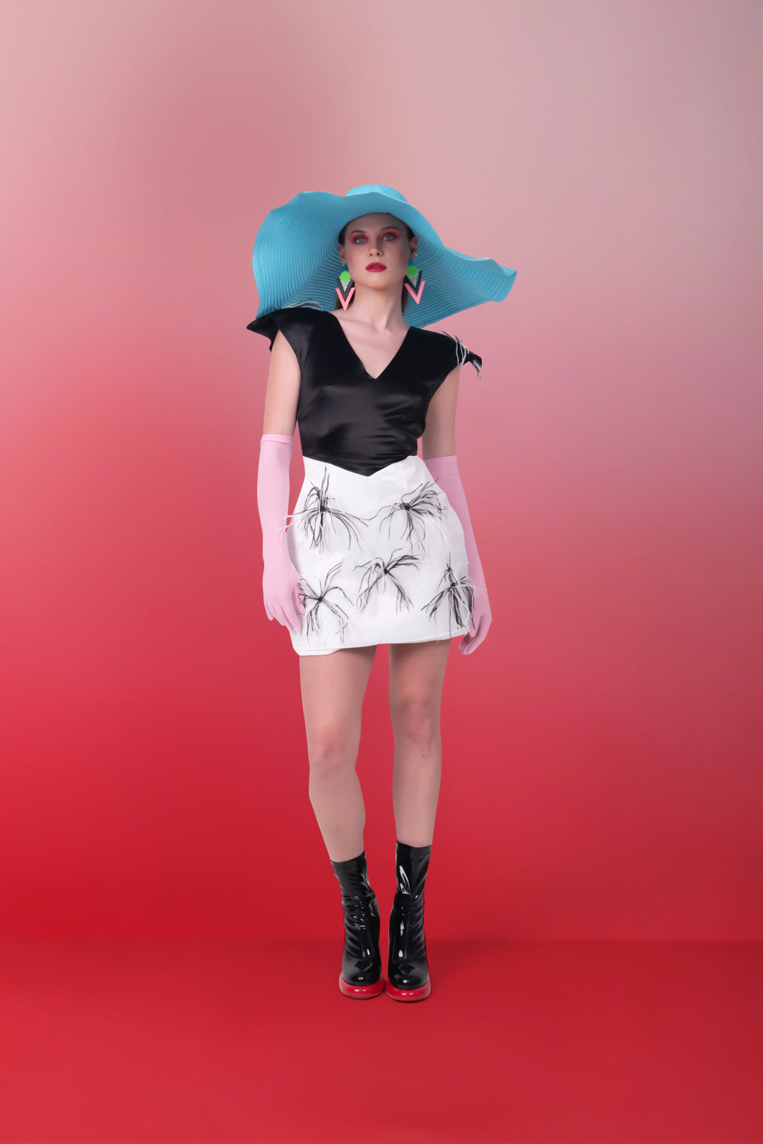 FEATHERED ELEGANCE DRESS