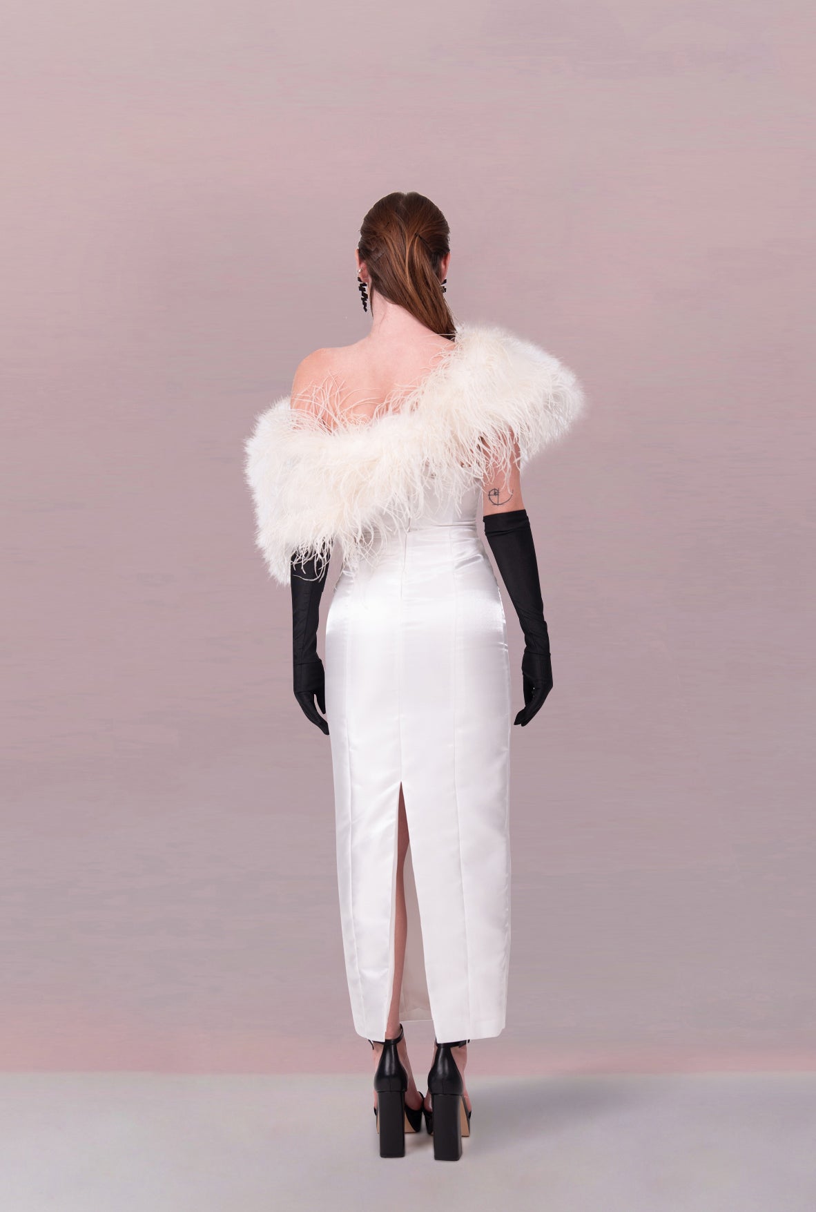 FEATHER LUXE SCARF