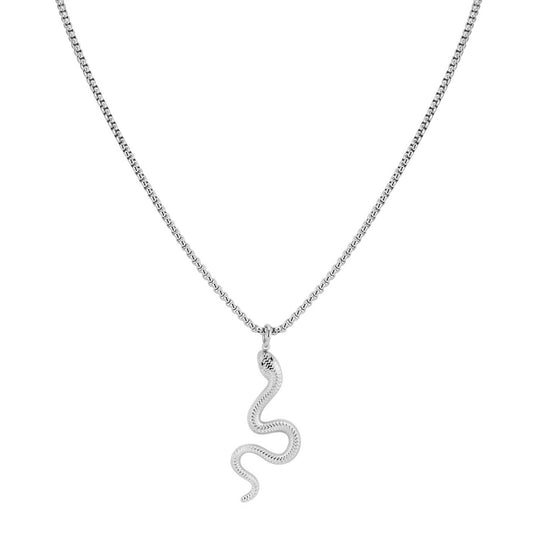 Stainless steel  Snake necklace