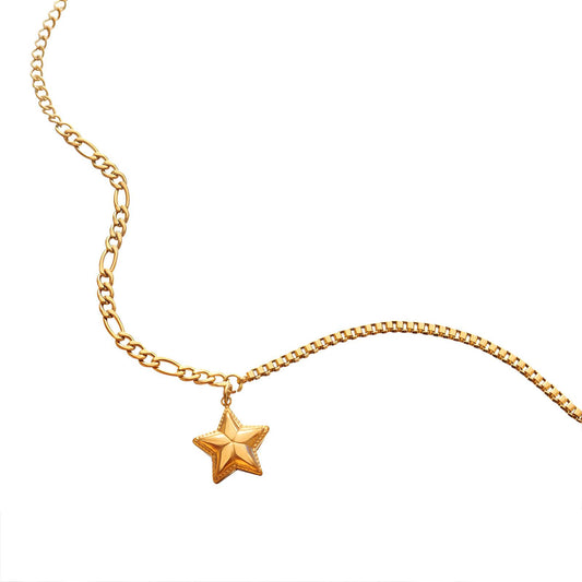 18K gold plated Stainless steel  Star bracelet