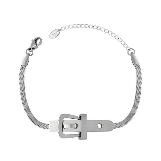 Stainless steel  Belt bracelet