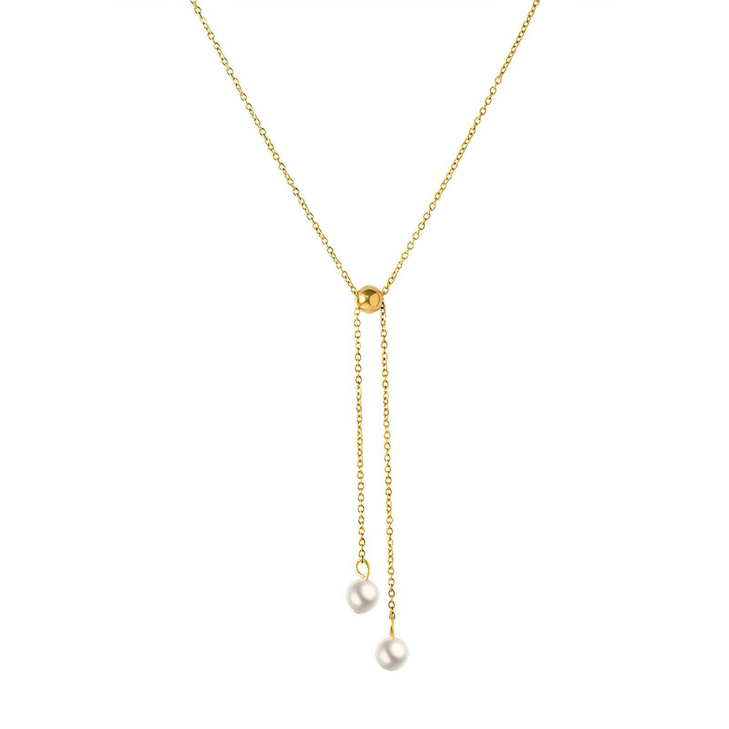 18K gold plated Stainless steel necklace