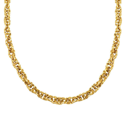 18K gold plated Stainless steel necklace