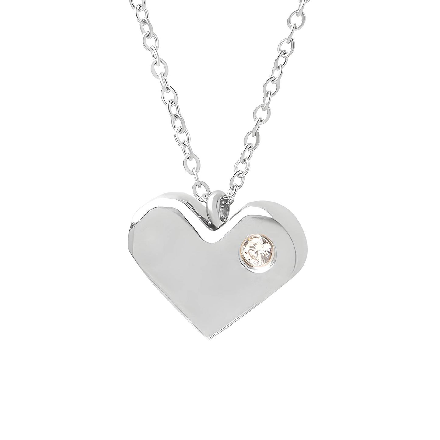 Stainless steel  Heart necklace